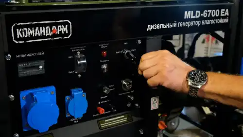 Электропуск дизельного генератора